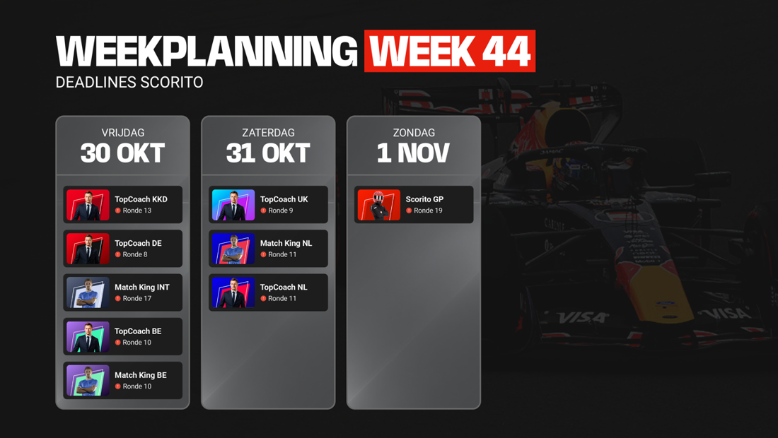 Weekplanning44 3 Groot